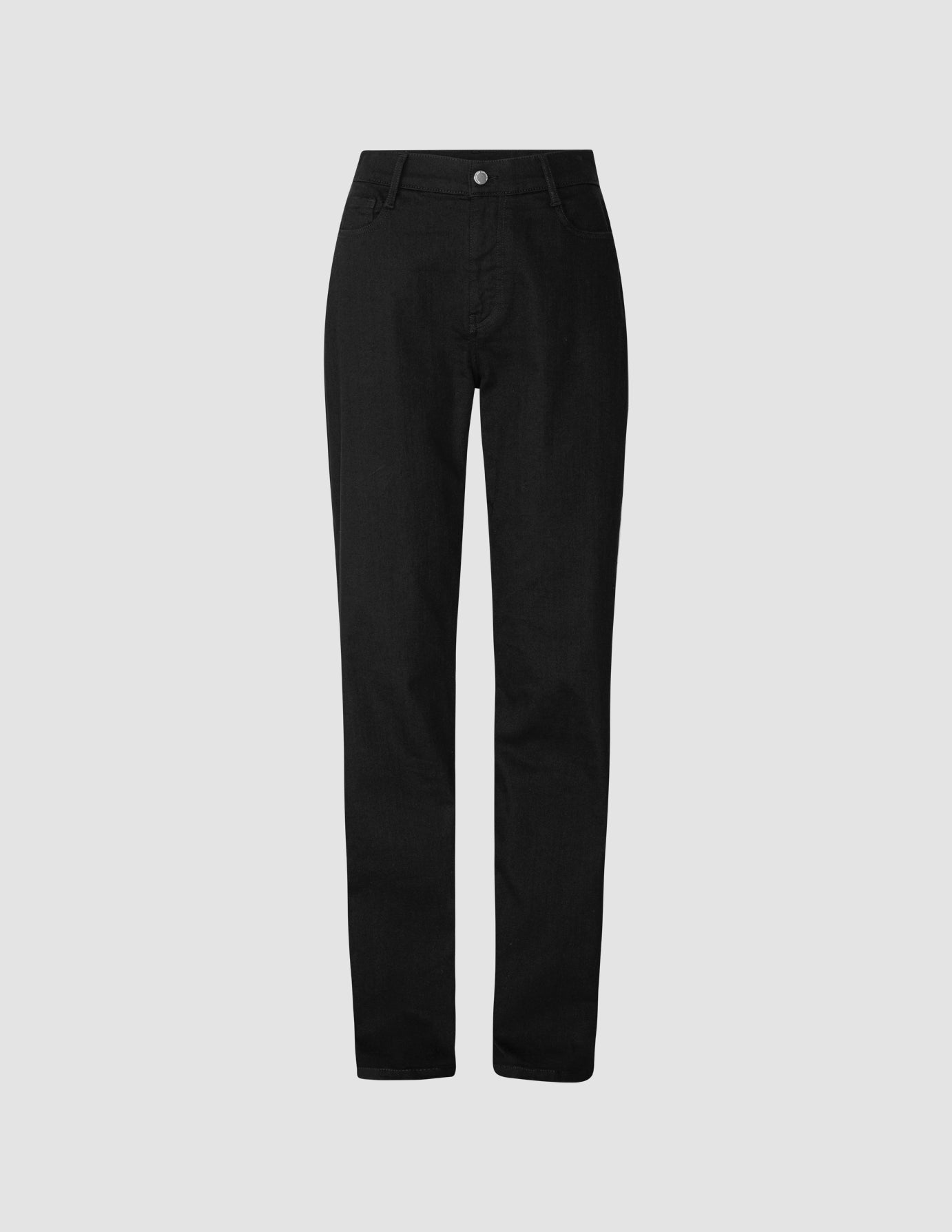 Jeans Straight Stay Black